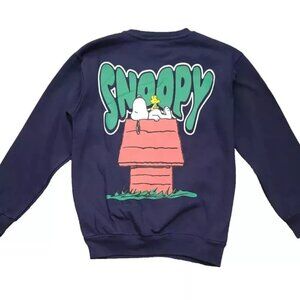 Y2K Peanuts Gang Snoopy Embroidered Sweatshirt
